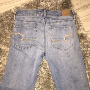 Super Stretch Light Blue American Eagle Jeans